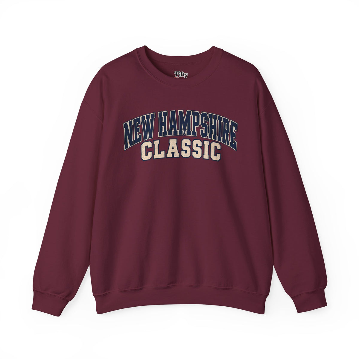 New Hampshire Classic Unisex Crewneck Sweatshirt State Name Graphic