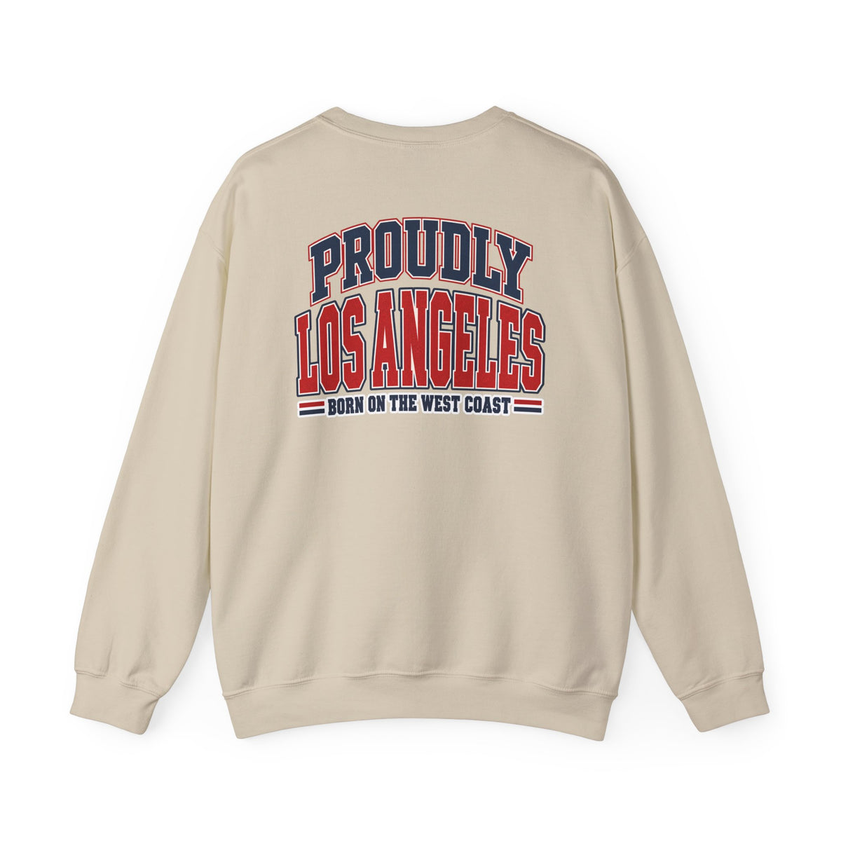 Proudly Los Angeles Unisex Crewneck Sweatshirt Graphic