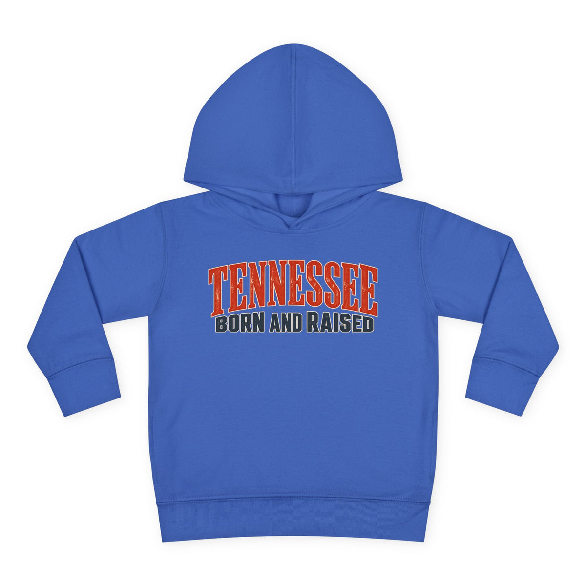 Tennessee Born and Raised Premium Southern Heritage Unisex Toddler Pullover Fleece Hoodie
