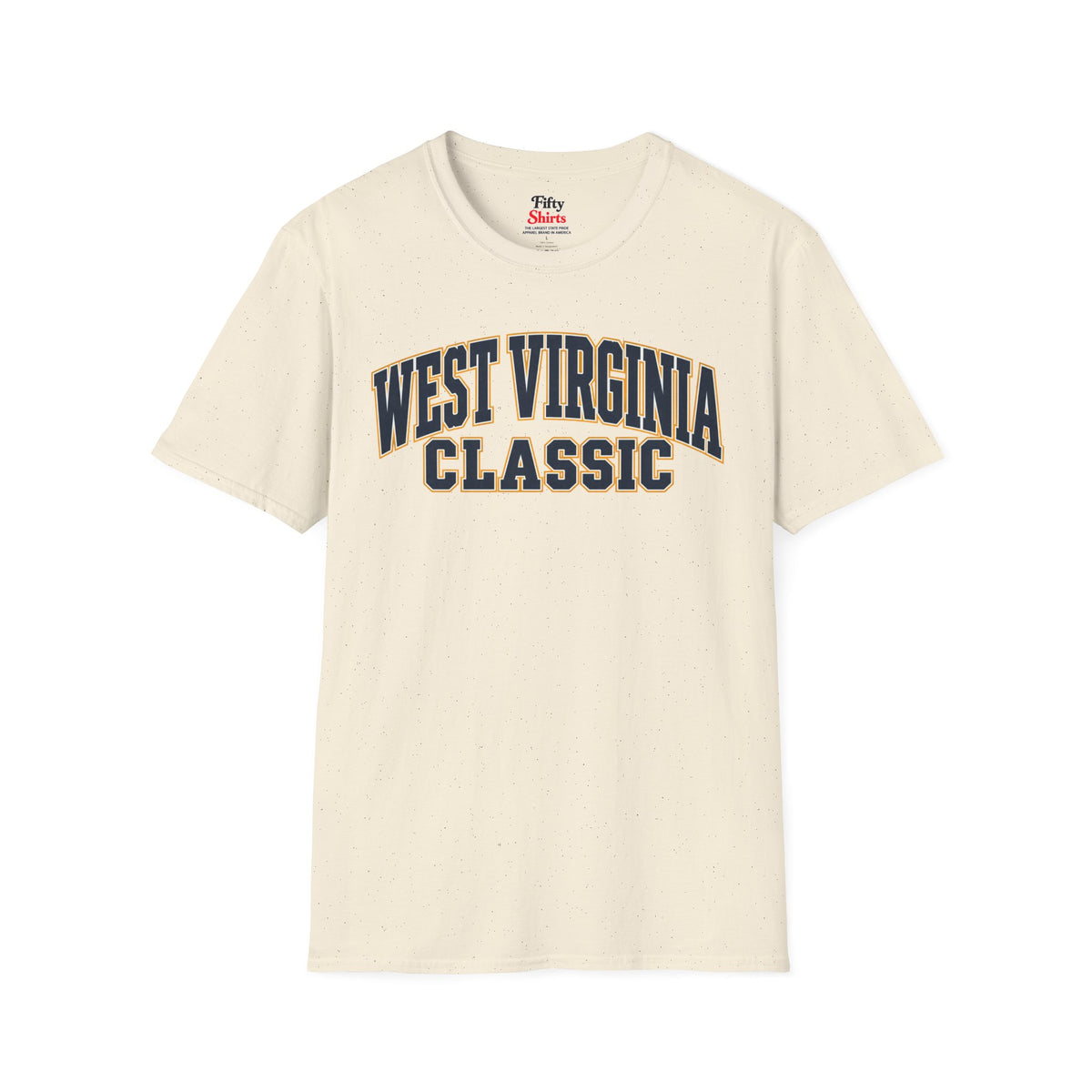 West Virginia Classic Unisex Softstyle T Shirt State Name Graphic Tee