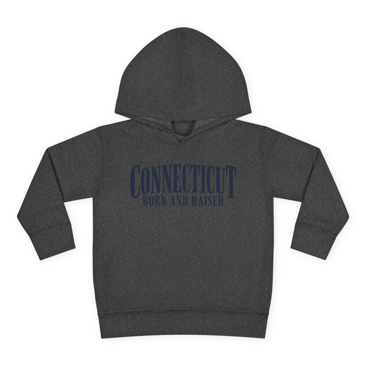 Connecticut Born and Raised Luxury Heritage Unisex Toddler Pullover Fleece Hoodie
