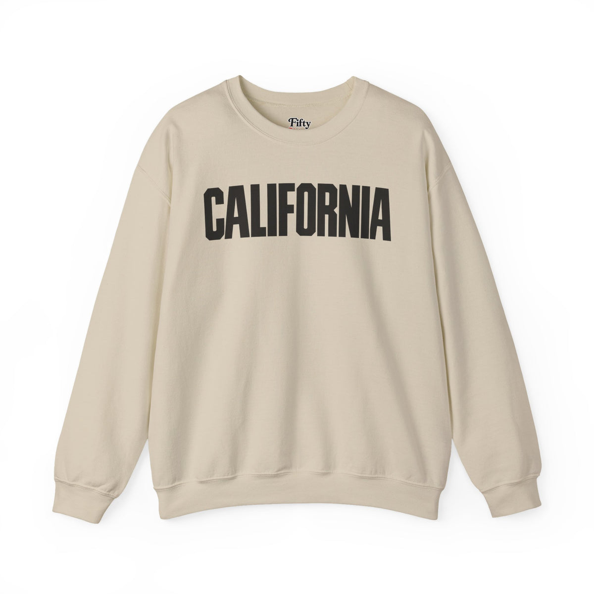 California Unisex Crewneck Sweatshirt State Name Graphic