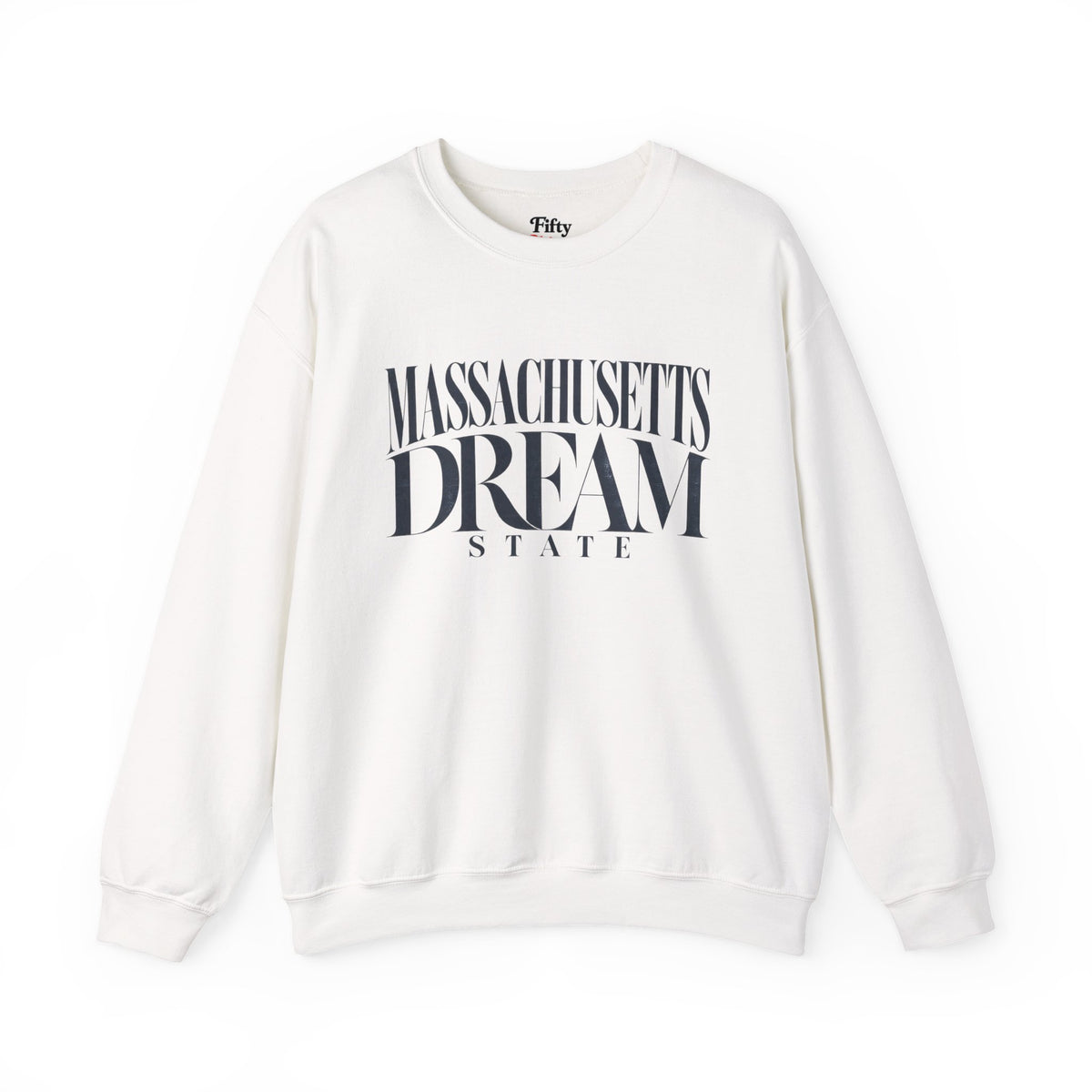 Massachusetts Dream State Unisex Crewneck Sweatshirt State Name Graphic