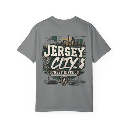 New Jersey City Street Division Unisex Comfort Color 1717 Streetwear Graphic Tee