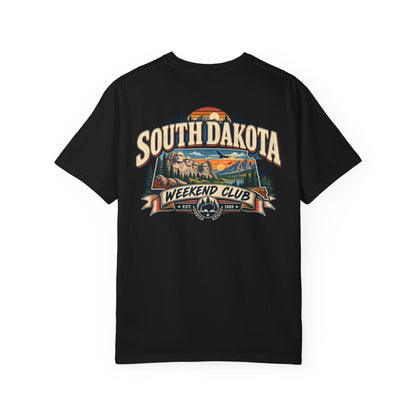 South Dakota Weekend Club Unisex Comfort Color 1717 Streetwear Graphic Tee