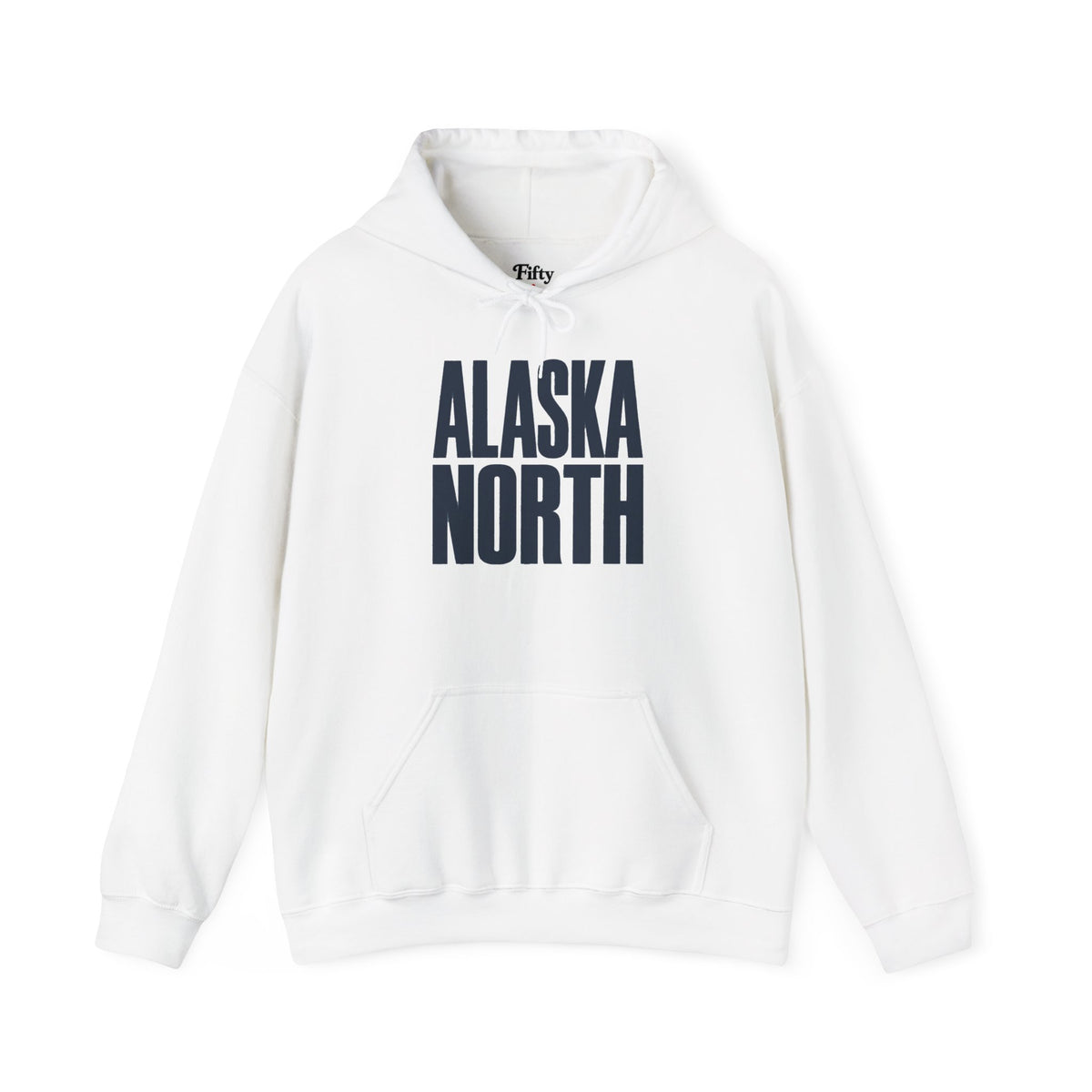 Alaska North Unisex Hoodie State Name Graphic