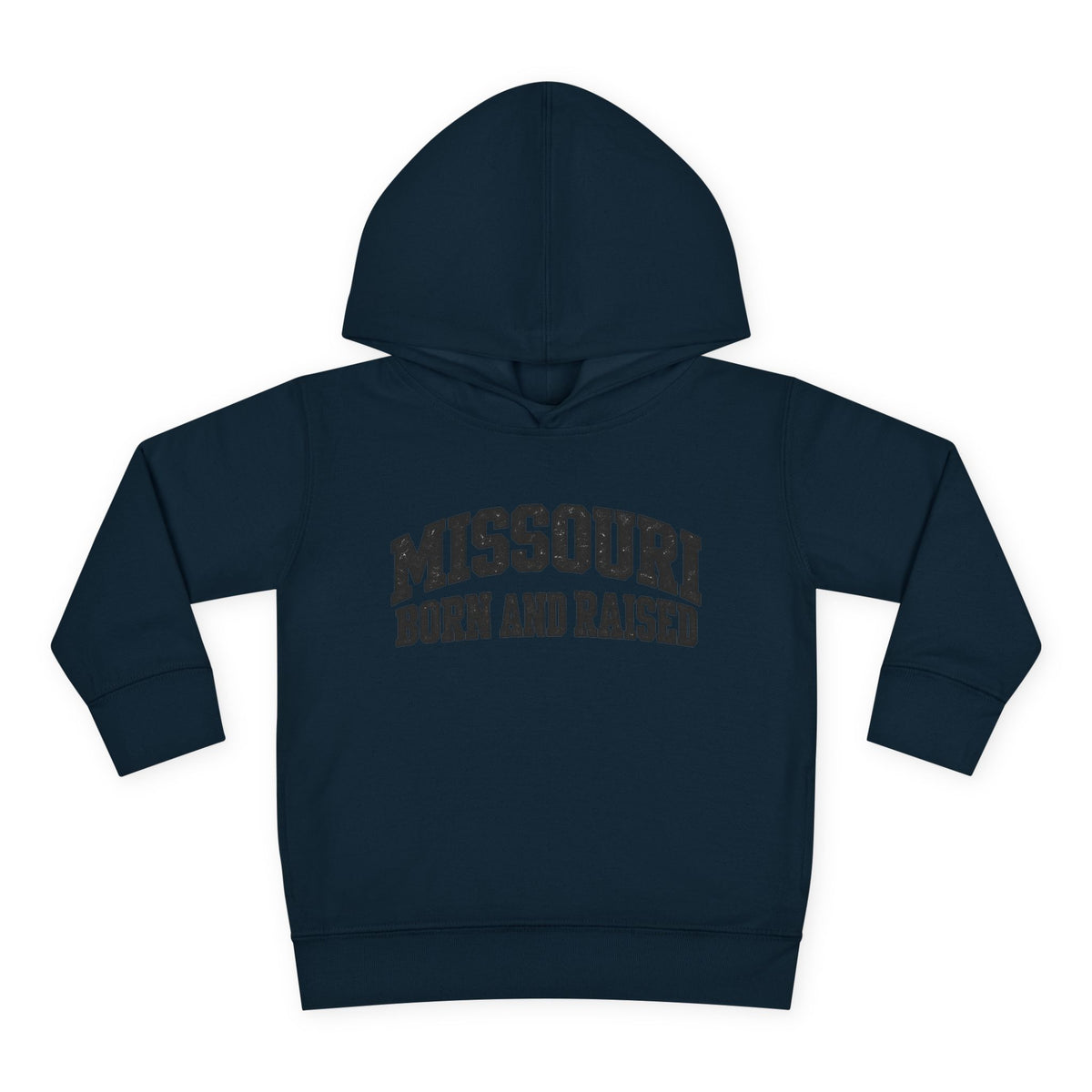 Missouri Born and Raised Collegiate Unisex Toddler Pullover Fleece Hoodie