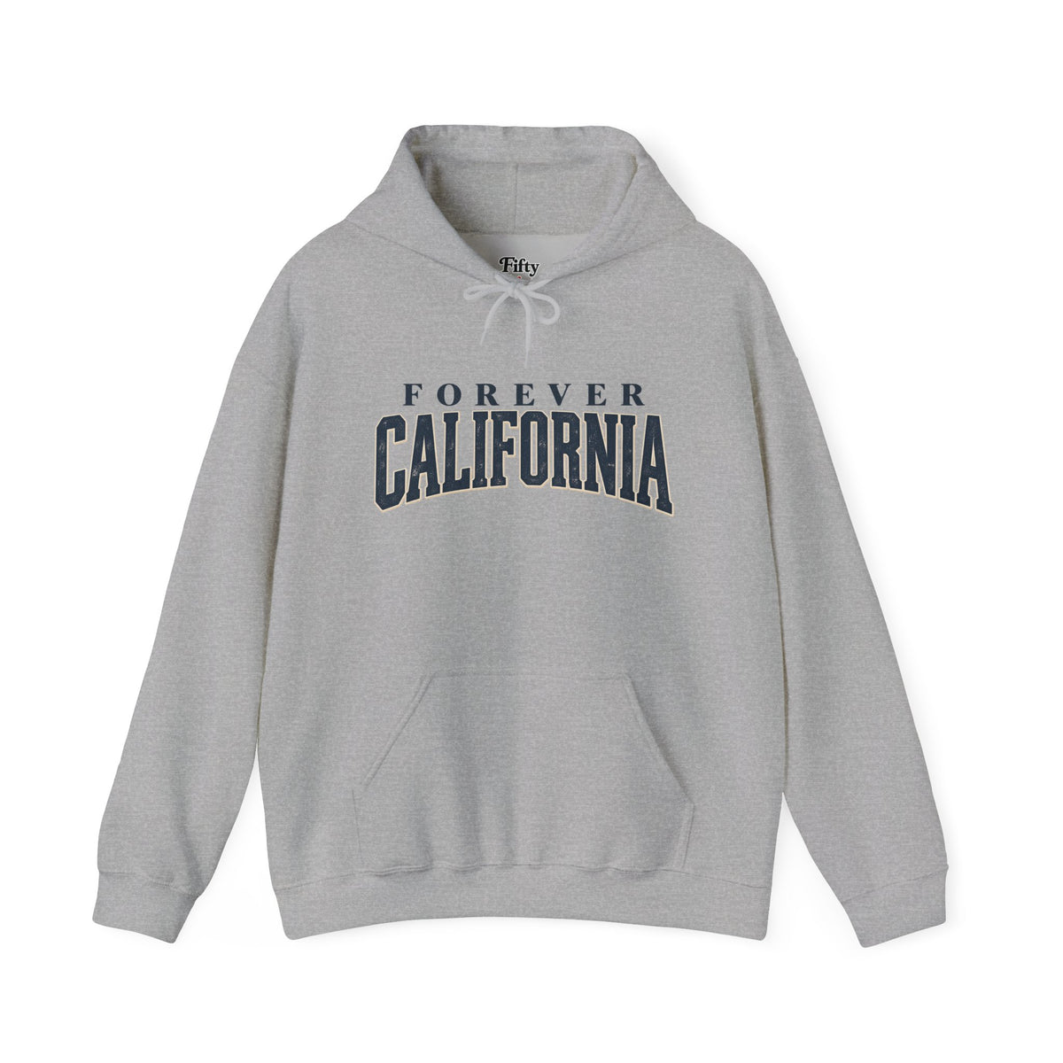 Forever California Unisex Hoodie State Name Graphic