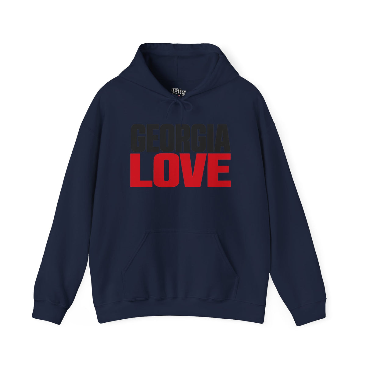 Georgia Love Unisex Hoodie State Name Graphic