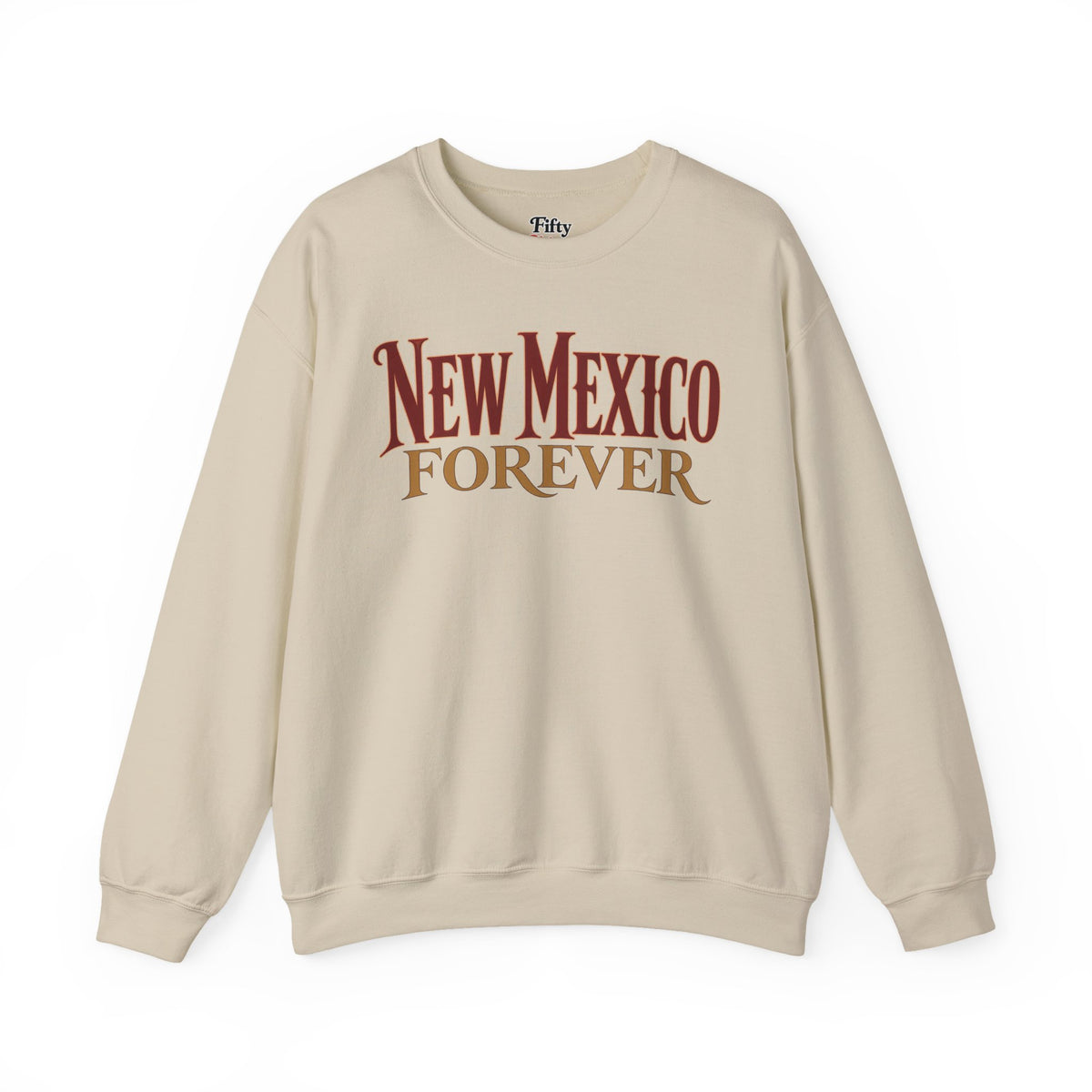 New Mexico Forever Unisex Crewneck Sweatshirt State Name Graphic