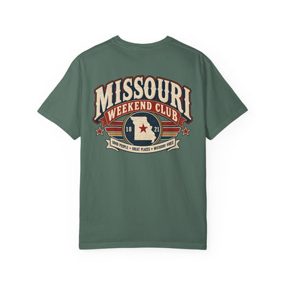 Missouri Weekend Club Unisex Comfort Color 1717 Streetwear Graphic Tee