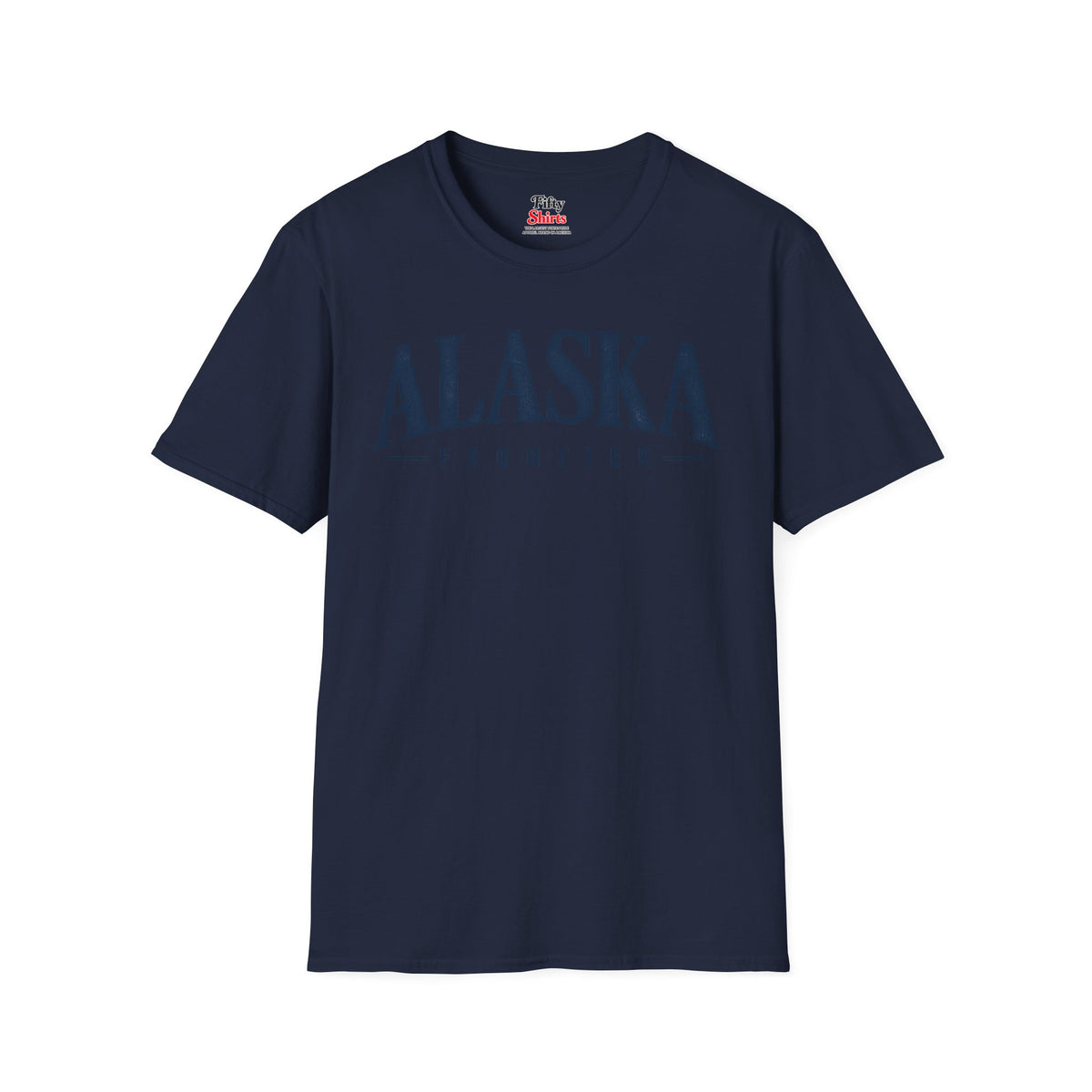 Alaska Frontier Unisex Softstyle T Shirt State Name Graphic Tee