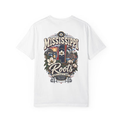 Mississippi Roots Unisex Comfort Color 1717 Streetwear Graphic Tee