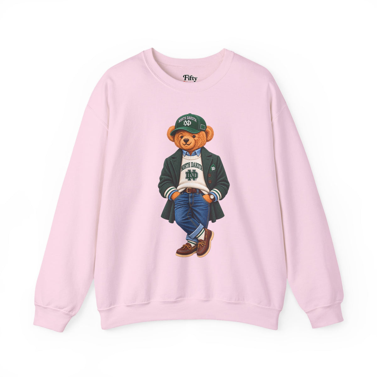 North Dakota- Game Day Teddy Bear Sweatshirt