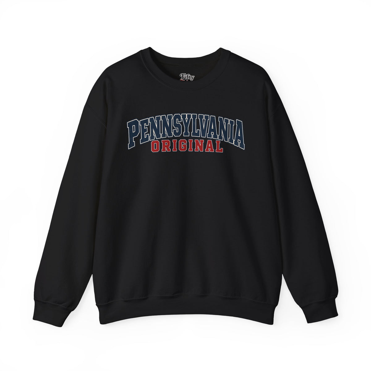 Pennsylvania Original Unisex Crewneck Sweatshirt State Name Graphic