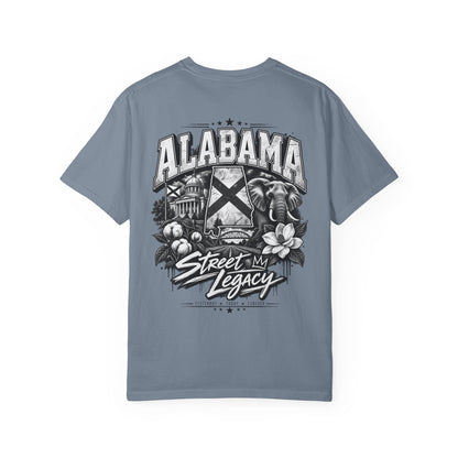 Alabama Street Legacy Unisex Comfort Color 1717 Streetwear Graphic Tee