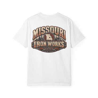 Missouri Iron Works Unisex Comfort Color 1717 Streetwear Graphic Tee