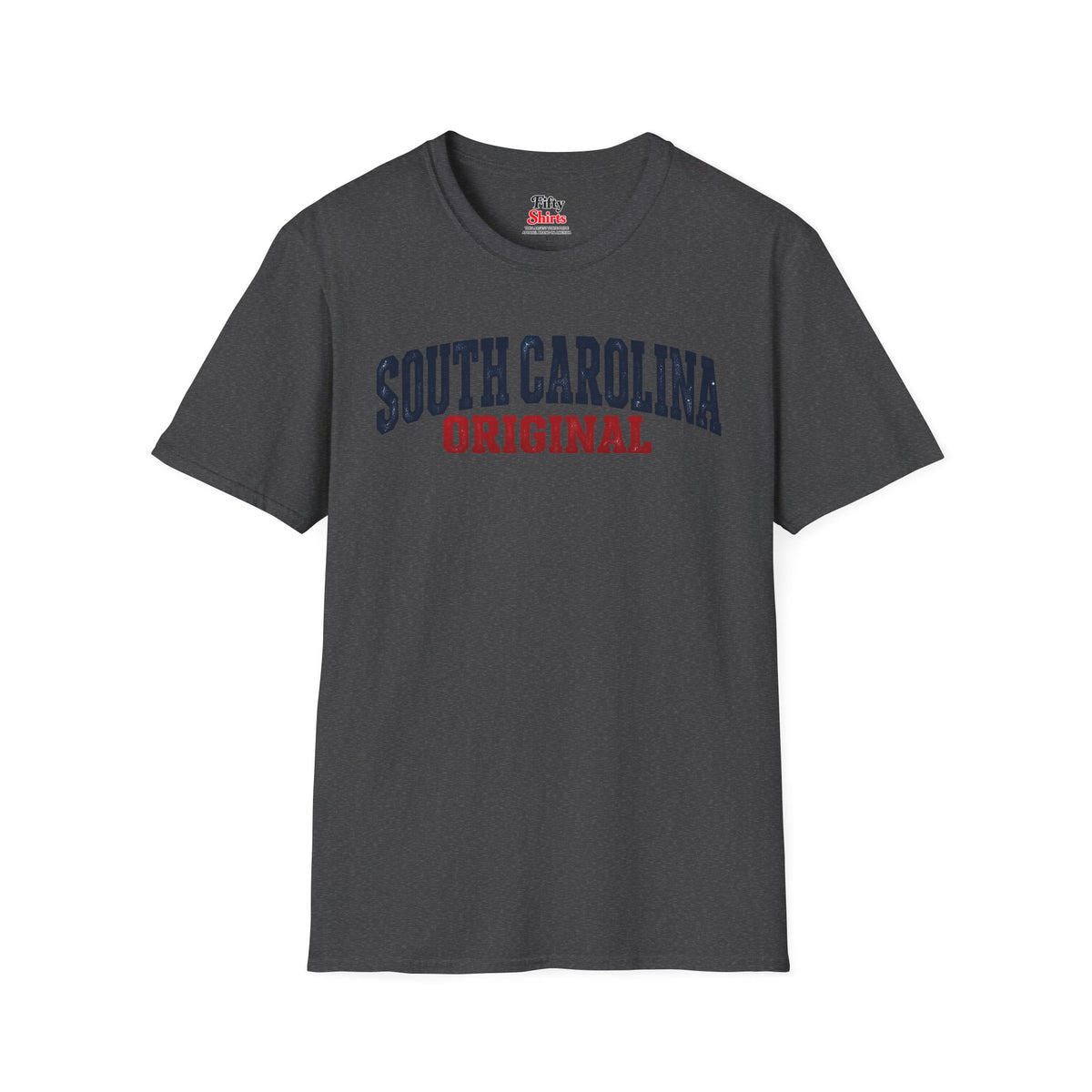 South Carolina Original Unisex Softstyle T Shirt State Name Graphic Tee