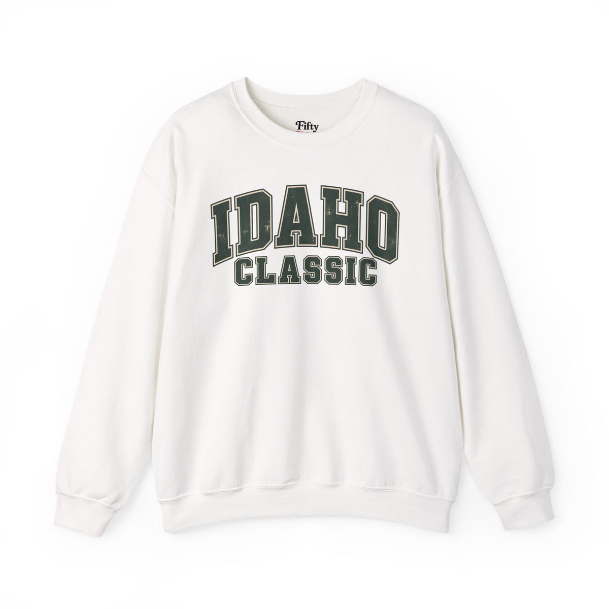Idaho Classic Unisex Crewneck Sweatshirt State Name Graphic