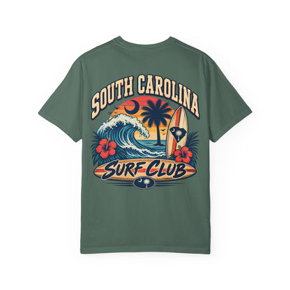 South Carolina Surf Club Unisex Comfort Color 1717 Streetwear Graphic Tee