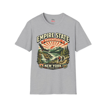 New York Empire State Unisex Softstyle T Shirt State Pride Graphic Tee Collections FS03