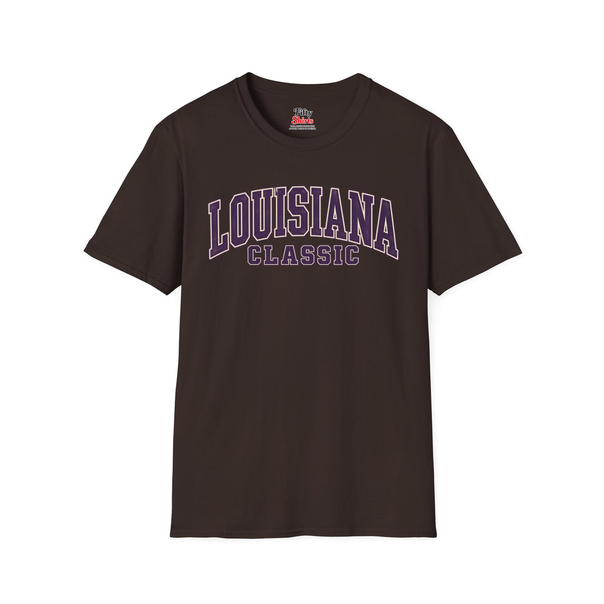 Louisiana Classic Unisex Softstyle T Shirt State Name Graphic Tee