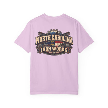 North Carolina Iron Works Unisex Comfort Color 1717 Streetwear Graphic Tee