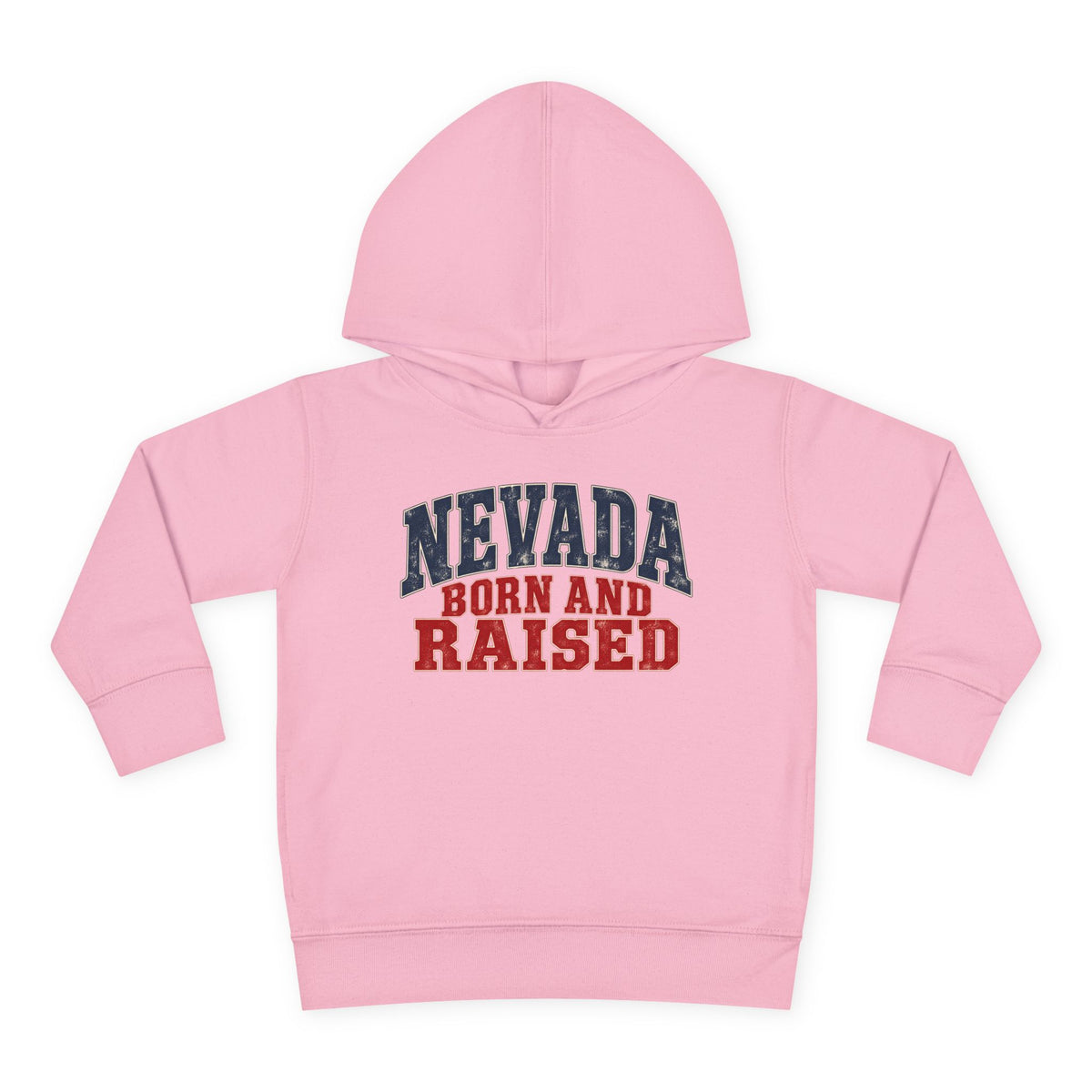 Nevada Born and Raised Desert Heritage Unisex Toddler Pullover Fleece Hoodie