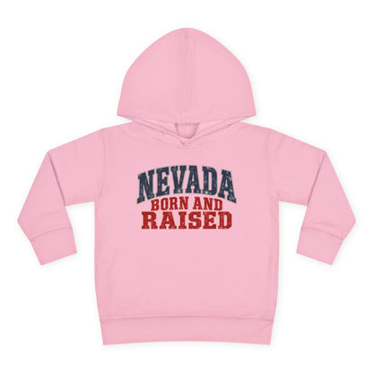 Nevada Born and Raised Desert Heritage Unisex Toddler Pullover Fleece Hoodie