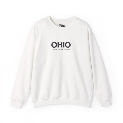 Ohio All State In God We Trust Unisex Crewneck Sweatshirt