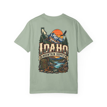 Idaho Mountain Supply Unisex Comfort Color 1717 Streetwear Graphic Tee