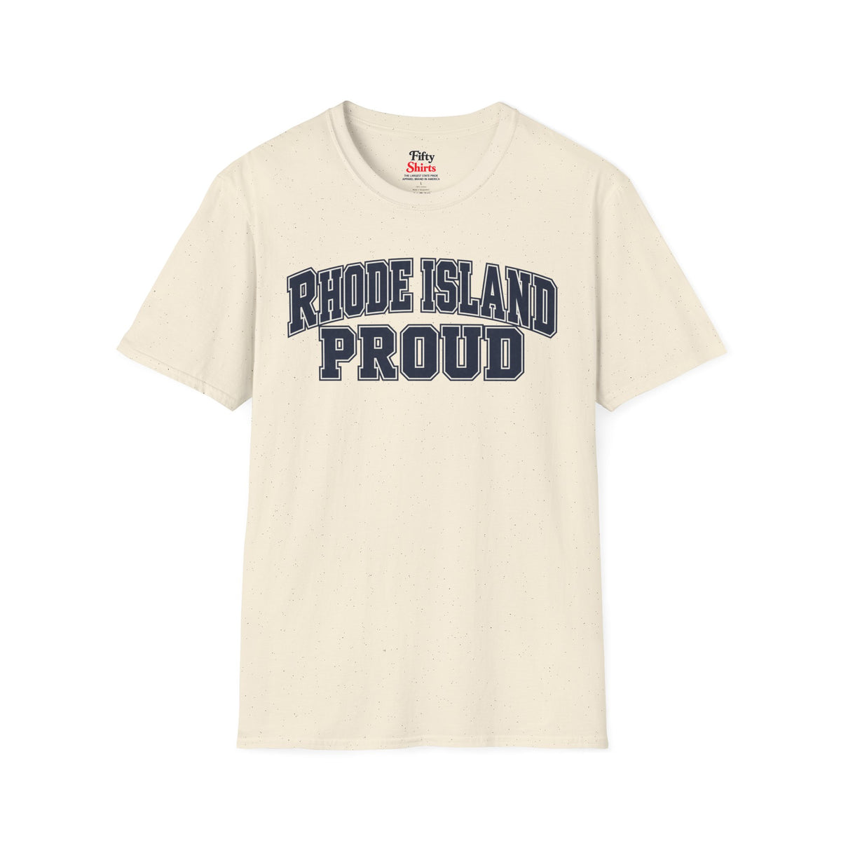 Rhode Island Proud Unisex Softstyle T Shirt State Name Graphic Tee