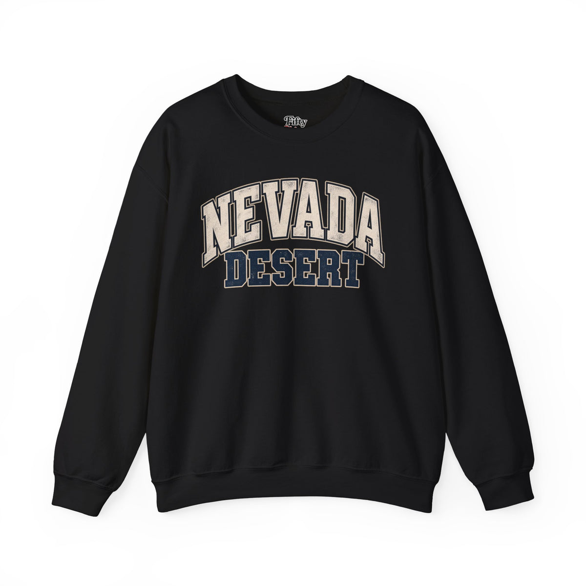 Nevada Desert Unisex Crewneck Sweatshirt State Name Graphic