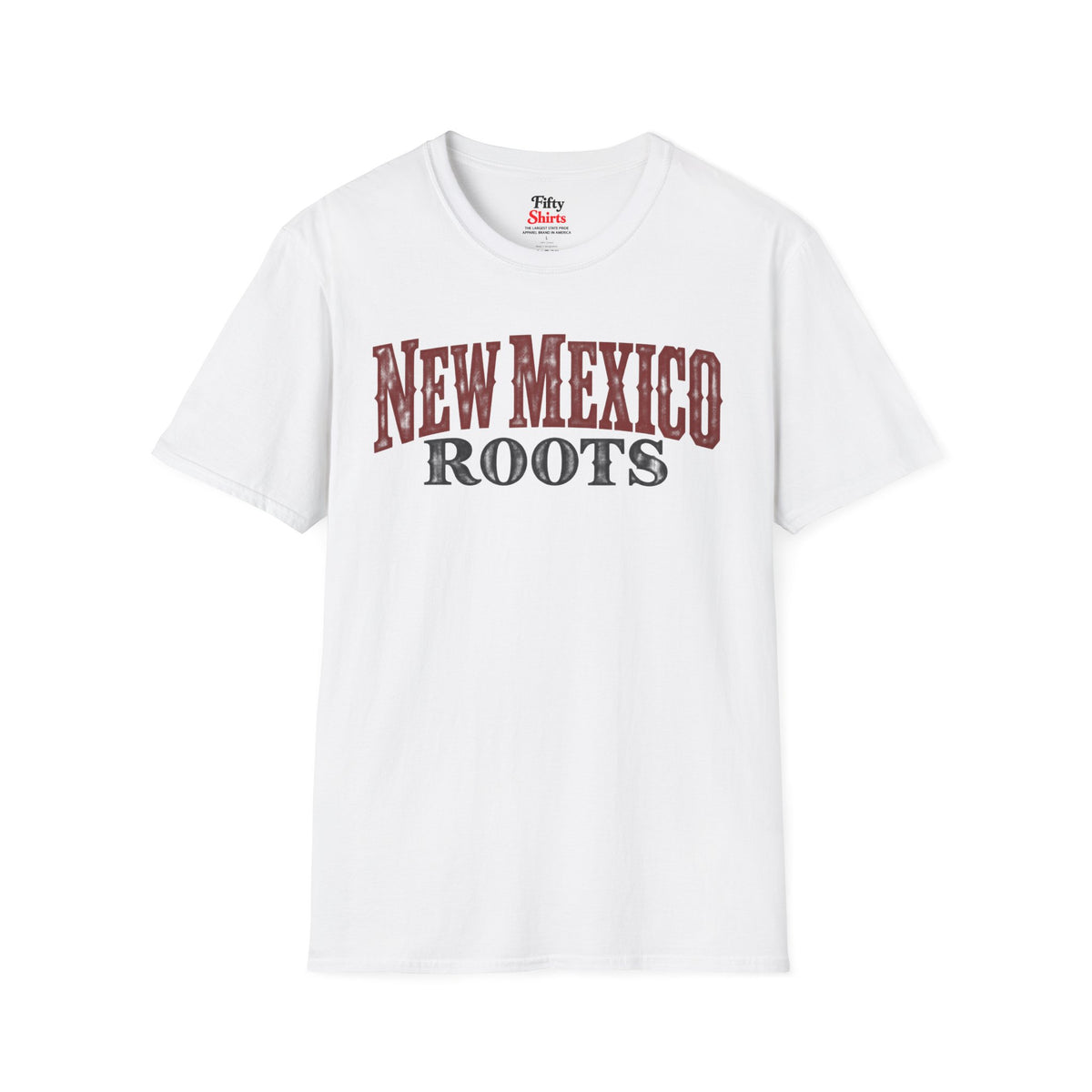 New Mexico Roots Unisex Softstyle T Shirt State Name Graphic Tee
