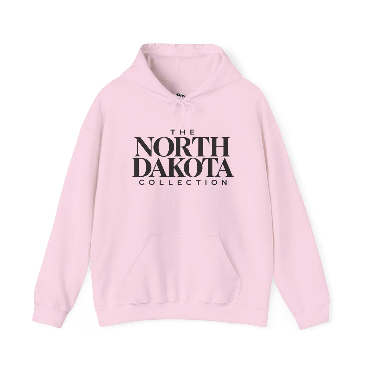 The North Dakota Collection Unisex Hoodie State Name Graphic