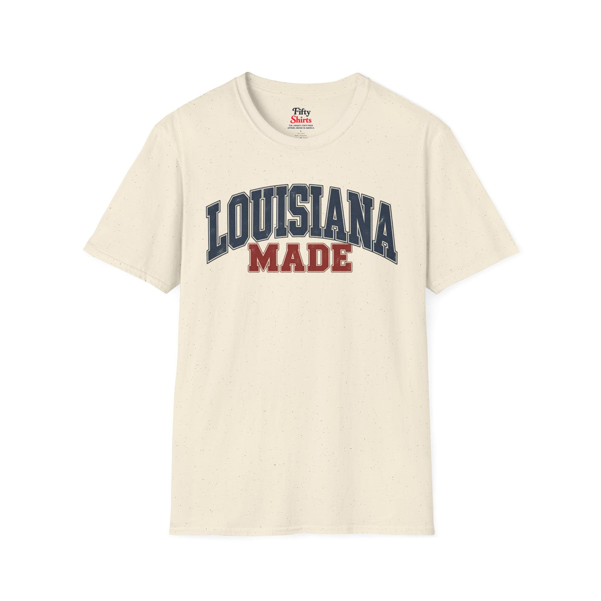 Louisiana Made Unisex Softstyle T Shirt State Name Graphic Tee
