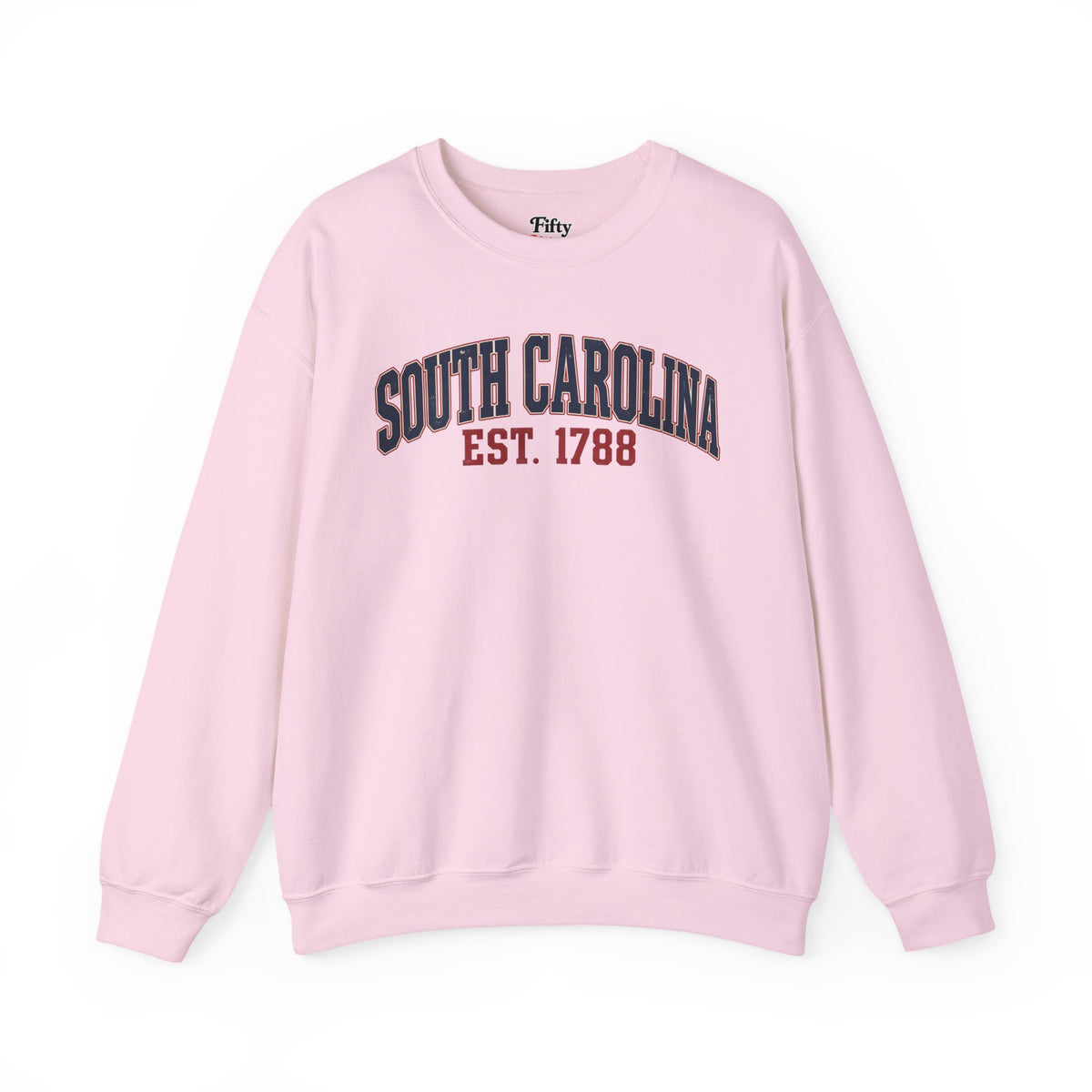 South Carolina EST 1788 Unisex Crewneck Sweatshirt State Name Graphic