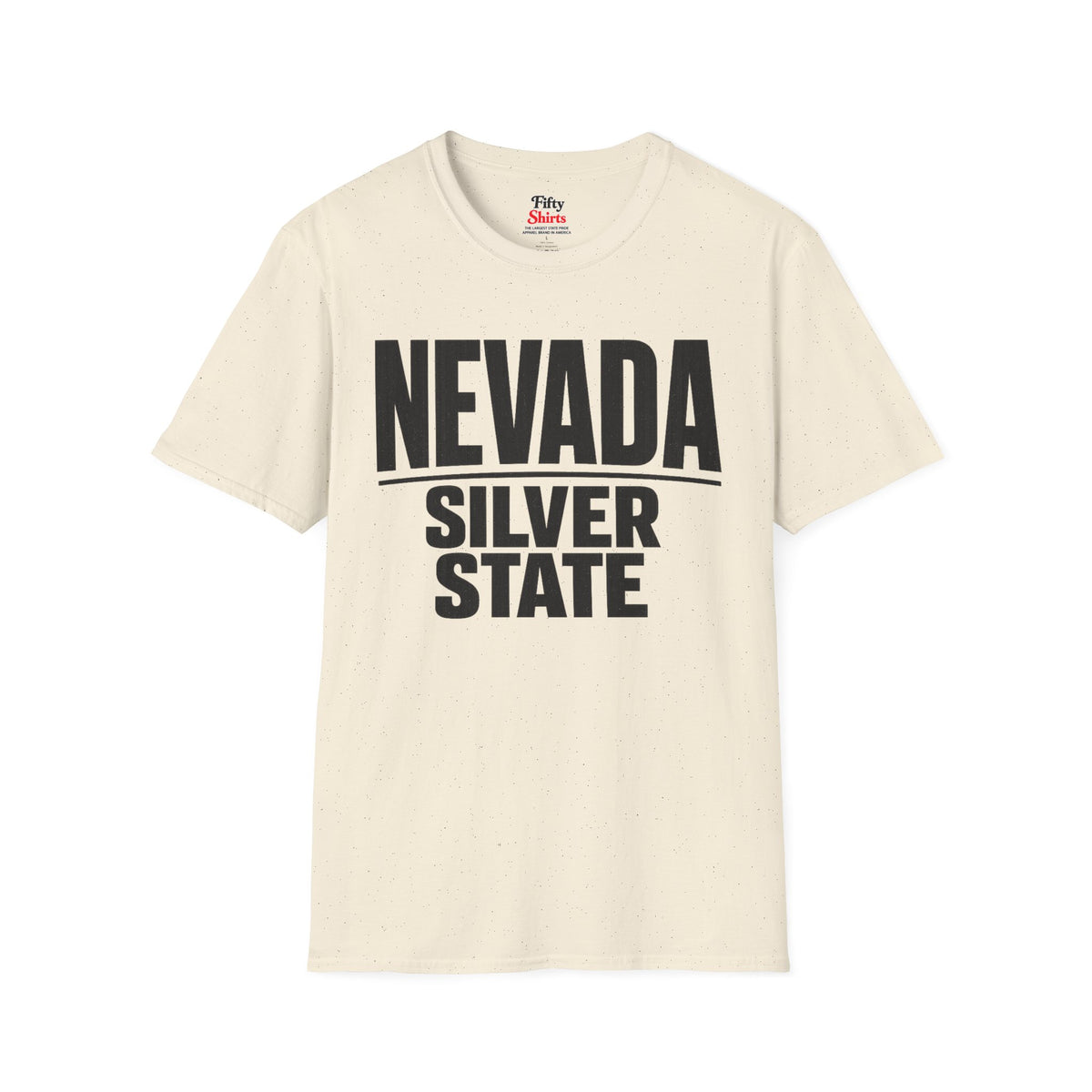 Nevada Silver State Unisex Softstyle T Shirt State Name Graphic Tee