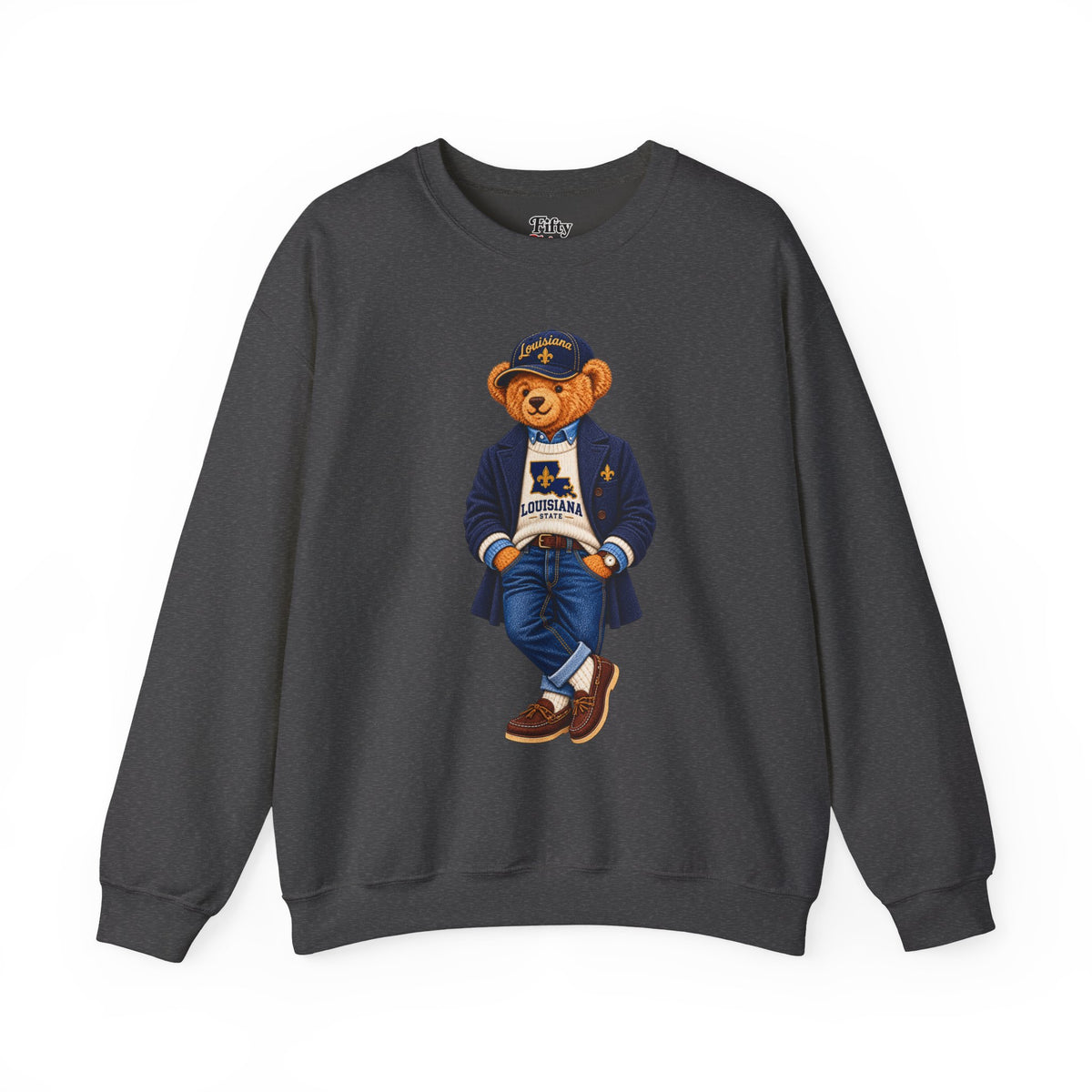 Louisiana- Game Day Teddy Bear Sweatshirt