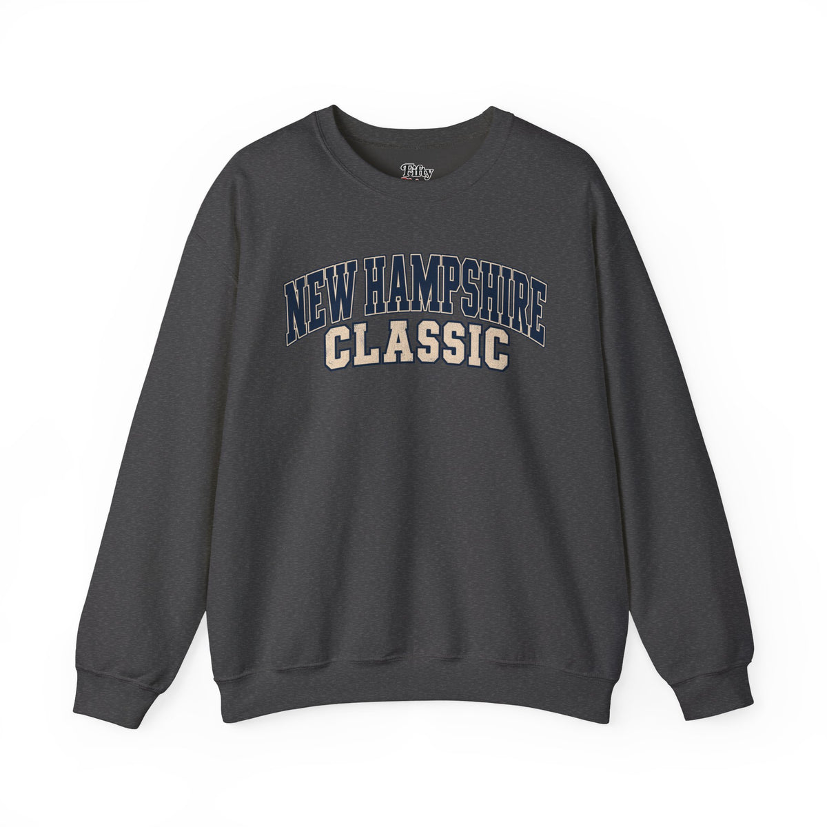 New Hampshire Classic Unisex Crewneck Sweatshirt State Name Graphic