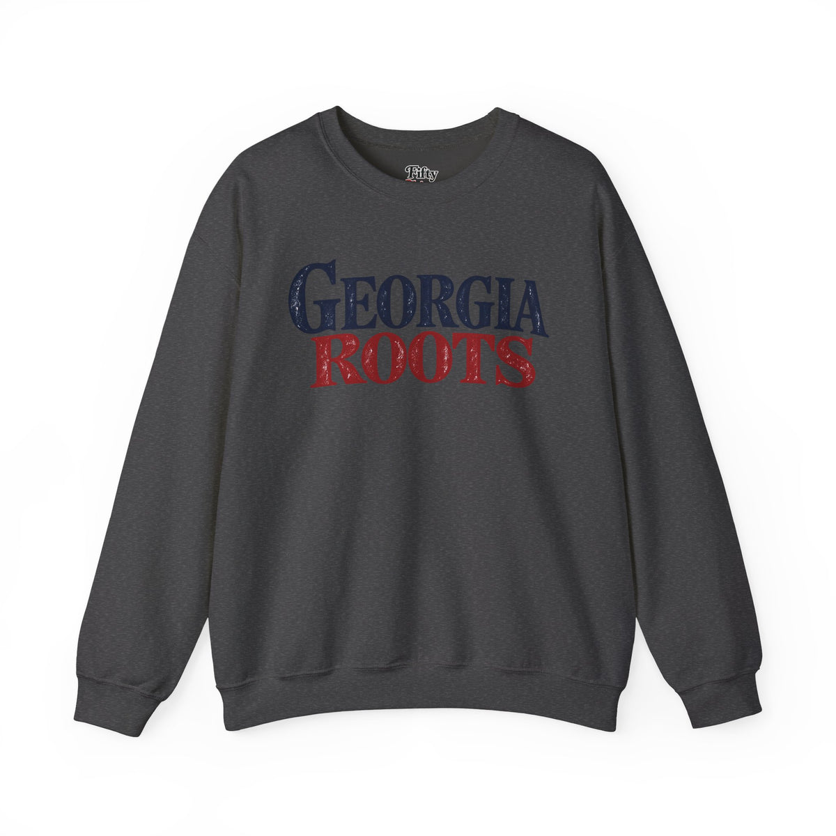 Georgia Roots Unisex Crewneck Sweatshirt State Name Graphic