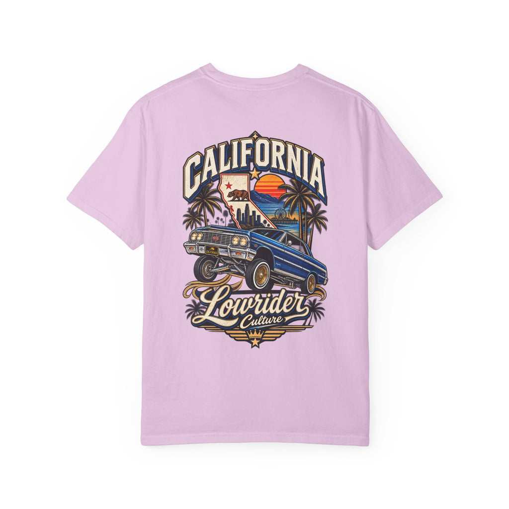 California Lowrider Culture  Unisex Comfort Color 1717 Streetwear Graphic Tee