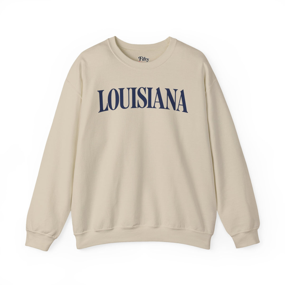 Louisiana Unisex Crewneck Sweatshirt State Name Graphic