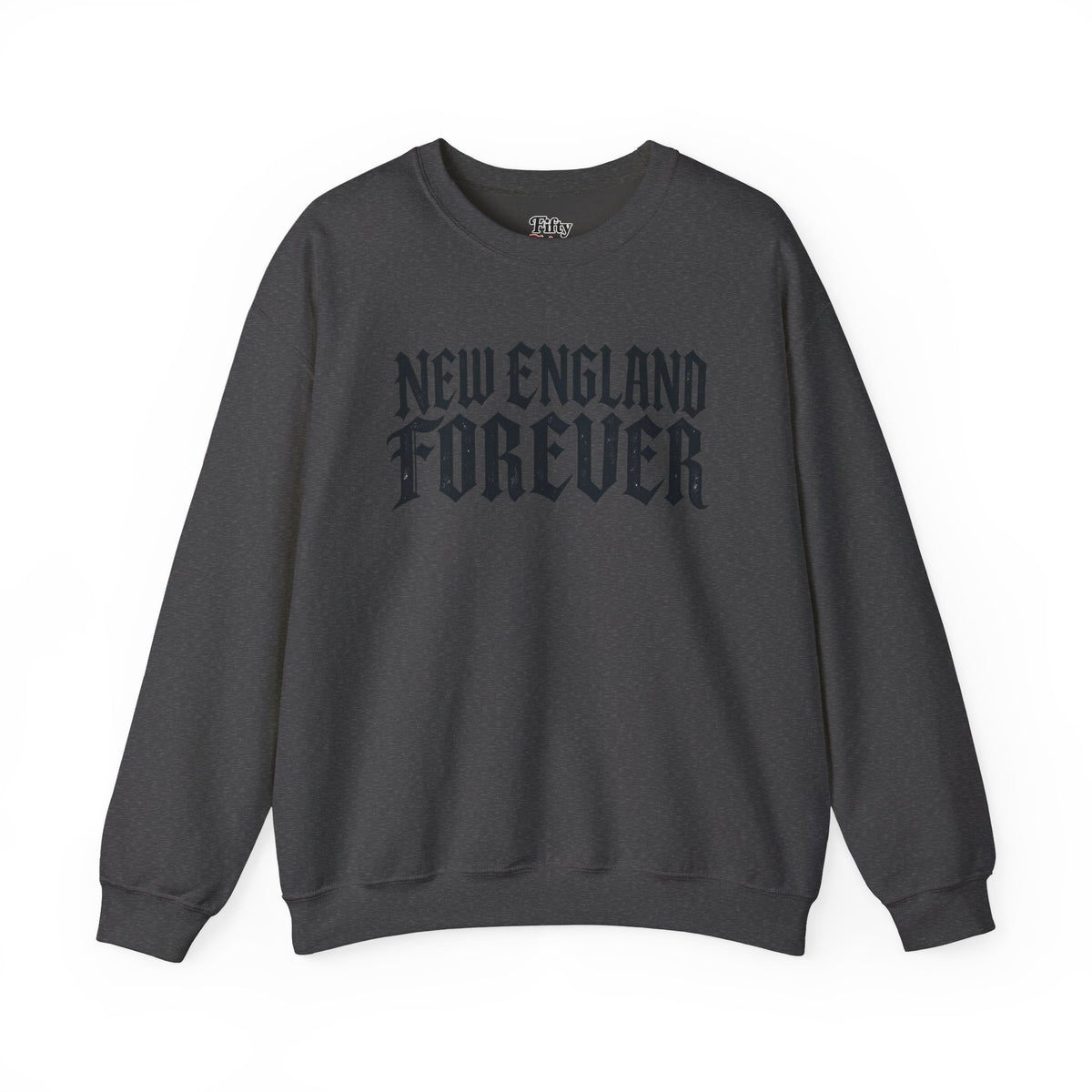 Massachusetts New England Forever Unisex Crewneck Sweatshirt State Name Graphic