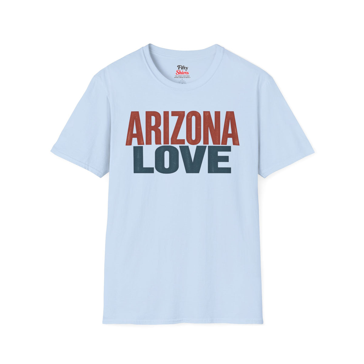Arizona Love Unisex Softstyle T Shirt State Name Graphic Tee