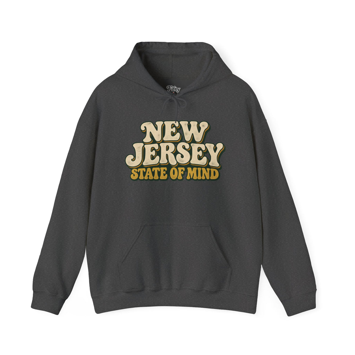 New Jersey State of Mind Unisex Hoodie State Name Graphic