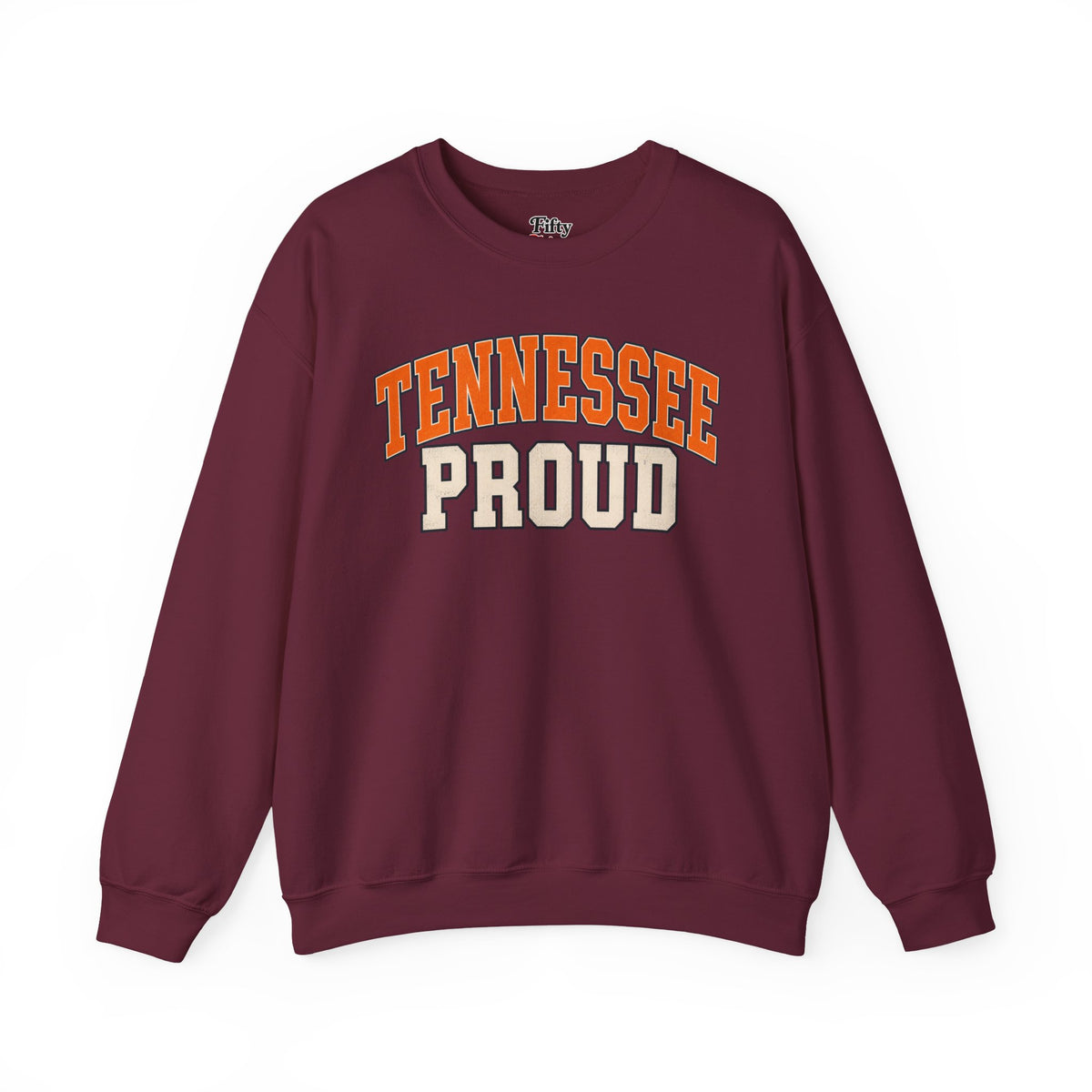 Tennessee Proud Unisex Crewneck Sweatshirt State Name Graphic