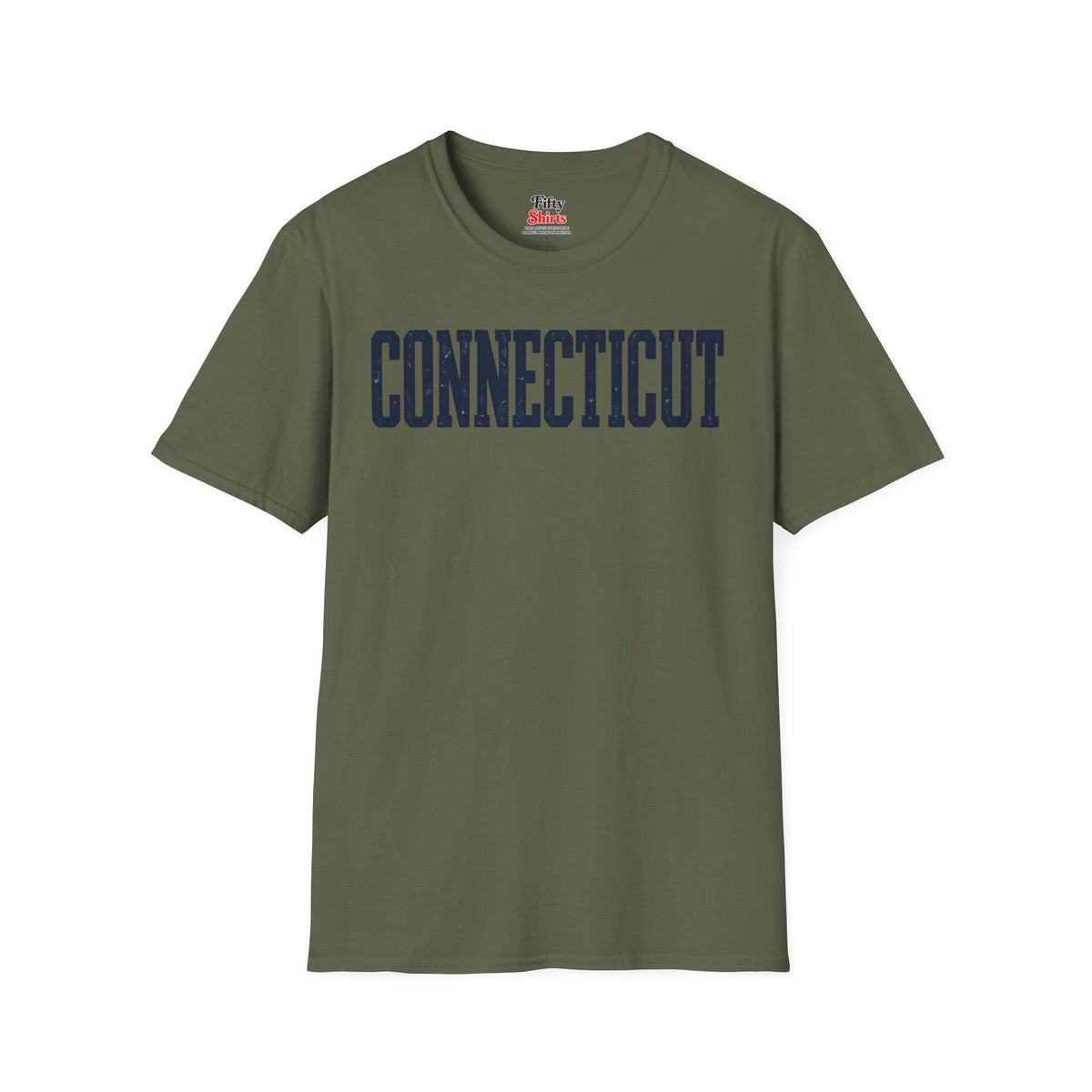 Connecticut Unisex Softstyle T Shirt State Name Graphic Tee