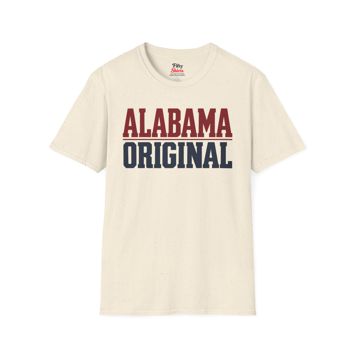 Alabama Original Unisex Softstyle T Shirt State Name Graphic Tee