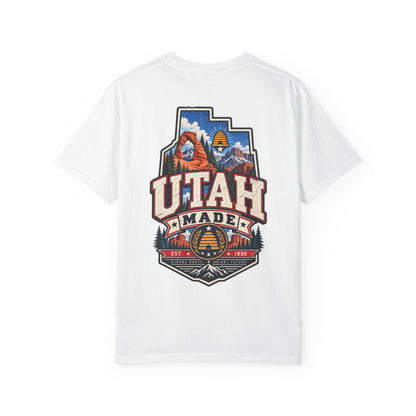 Utah Made Unisex Comfort Color 1717 Streetwear Graphic Tee